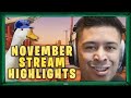 STREAM HIGHLIGHTS: NOVEMBER (GONE NUTTY)