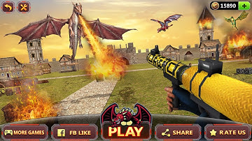 Flying Dragon Hunting: Dragons Shooter Game 2020 (Survival Mode)