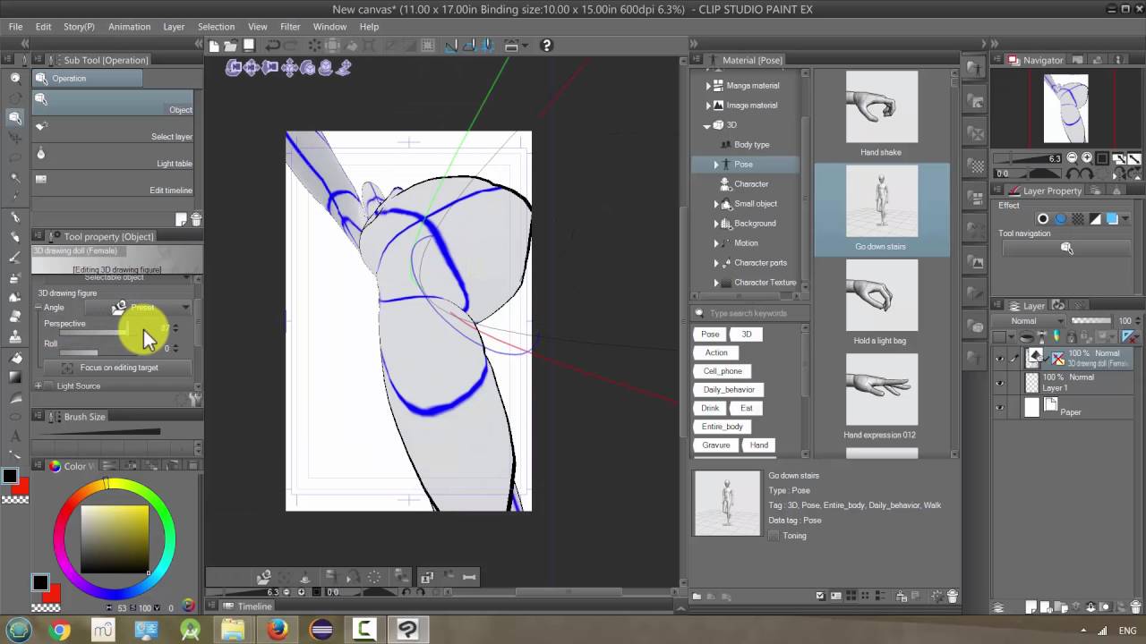 Manga Studio 5 Clip Studio Paint 3d Models Youtube