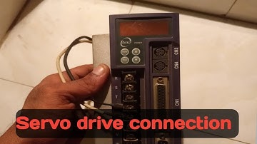 Teco Servo Drive Connection | Ac Servo Drive Connection |