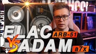 Обзор ELAC NAVIS ARB 51, AirX 2 и сравнение с ADAM a7x