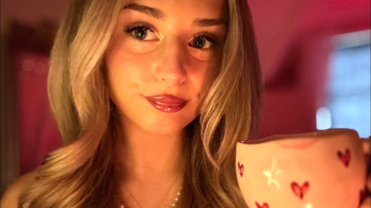 ASMR Cozy Spiritual Girls Night 💌 Valentine’s Safe Space | Affirmations & Hair Play