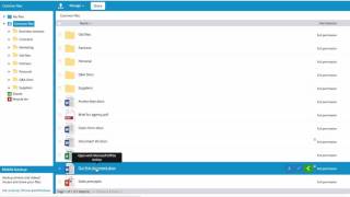 Real time collaboration with Storegate and Office Online screenshot 2