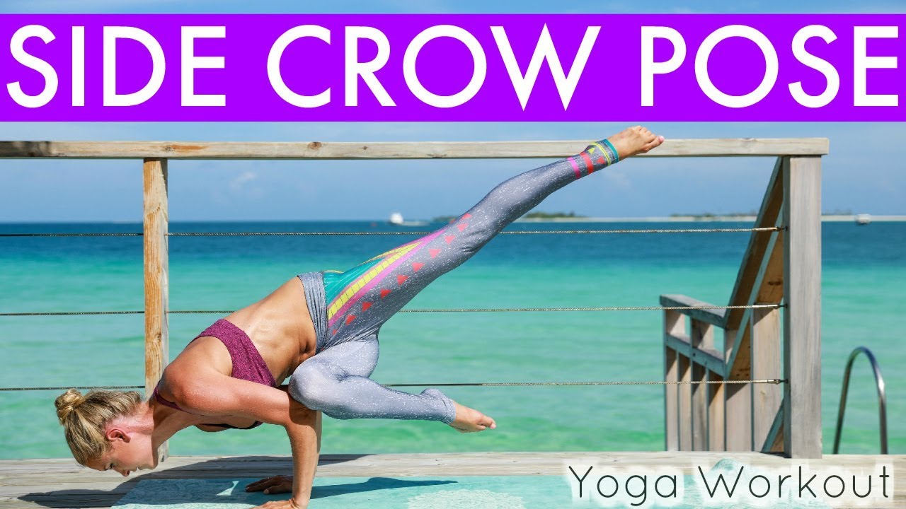 fitland Home Yoga Workout - SIDE CROW POSE | Rebecca Louise