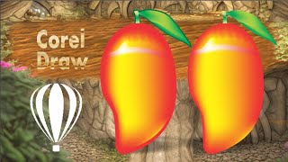 How to Use Mesh Fill Option in Coreldraw 2024 Colour Blending with Mesh Fill Tool #CorelDrawtutorial