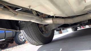 2012 Dodge Charger v6 rear muffler delete