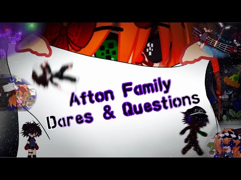 Afton Family Dares & Questions! / FNAF