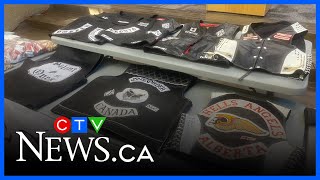Full news conference: Motorcycle gang members arrested in Edmonton after large weapons bust