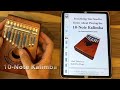 Everything you need to know about playing the 10note kalimba