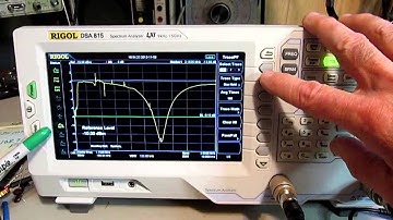 Rigol DSA-815 - Determining cable length with a spectrum analyzer - with a twist