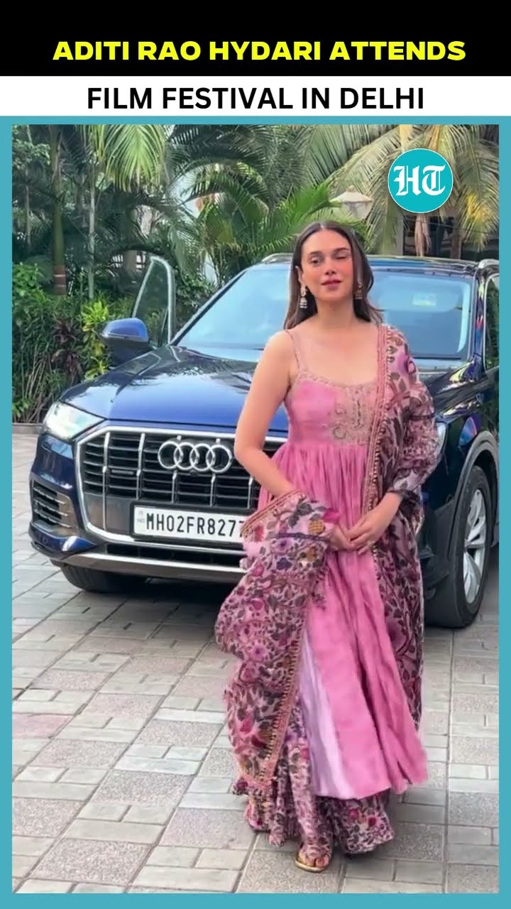 Aditi Rao Hydari Attends Film Festival In Delhi | #BollywoodNews #Shorts