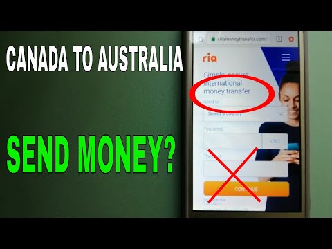 ? How To Transfer Money Overseas From Canada To Australia ?