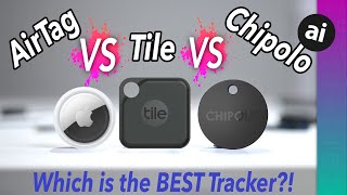 AirTag VS Tile VS Chipolo ONE Spot  Ultimate Comparison!