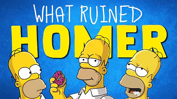 The Moment The Simpsons Ruined Homer Simpson