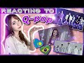 FIRST TIME REACTING TO Q-POP | Crystalz, Sevenlight, 10iz  бразилиялық қыз qpop-қа жауап