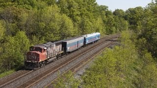 CN Test Train and The Return of The Grey Grand Trunks! [HD]