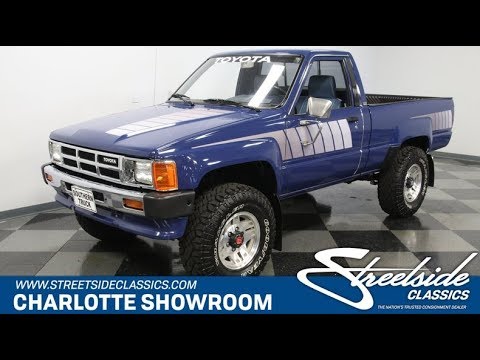 1986 Toyota Pickup 4x4 For Sale 5494 Cha Youtube