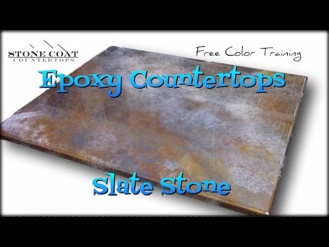 Epoxy Countertops Slate Stone Color Training You Epoxy Countertops Slate Stone Color
