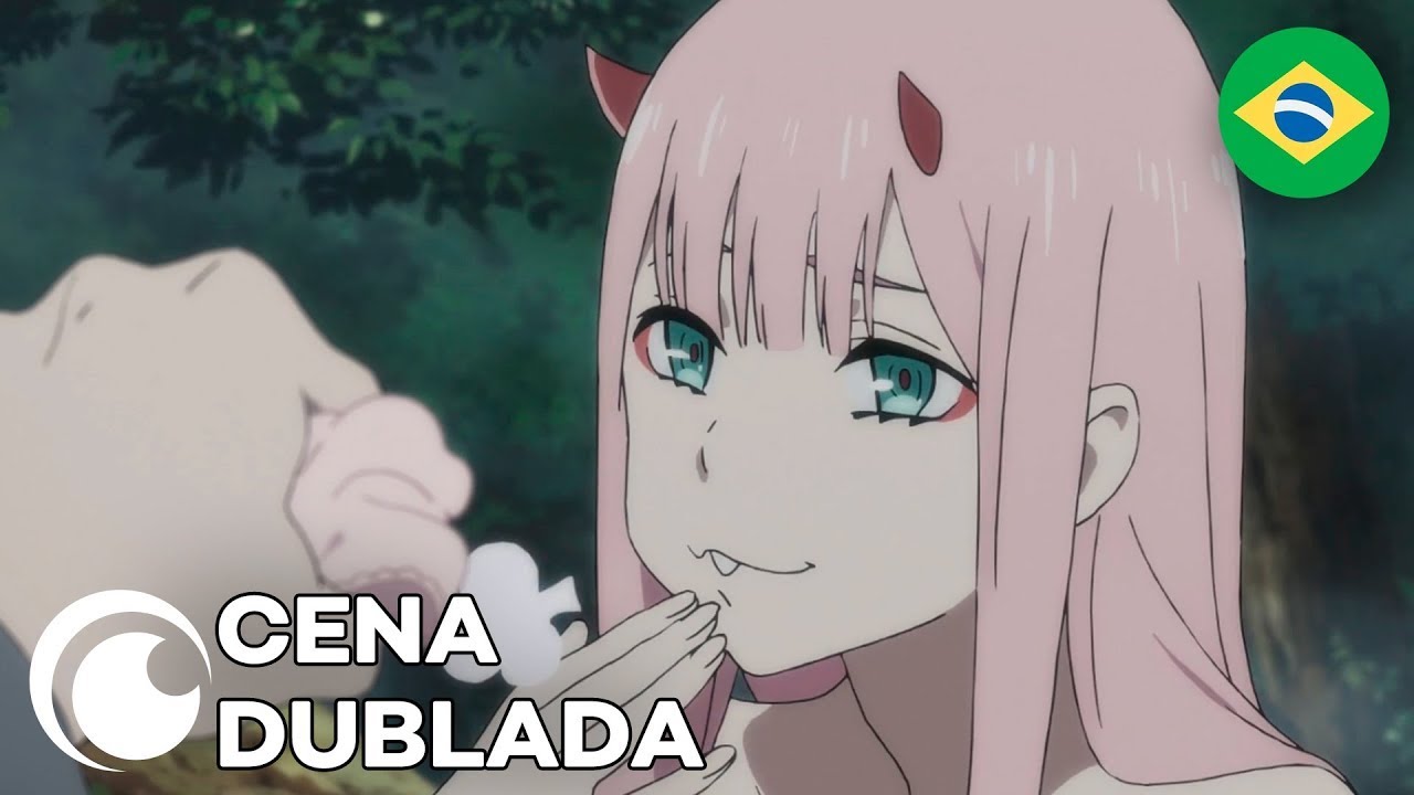 DARLING in the FRANXX está na nova leva de animes dublados da Crunchyroll