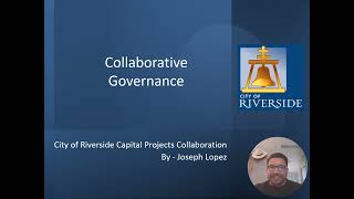 Week 2 Collaborative Governance