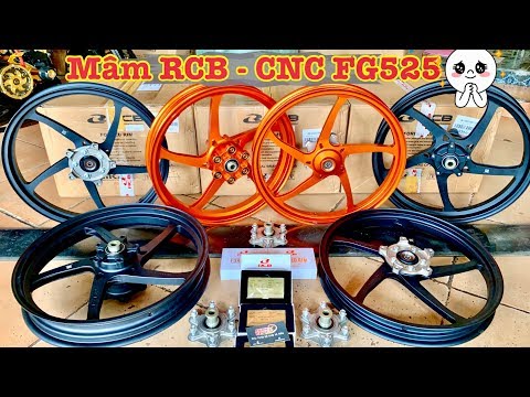 Video Review giới thiệu | Mâm CNC RCB FG525 cho giới chơi xe... - youtube