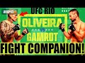 FIGHT COMPANION | UFC FIGHT NIGHT Olivera VS Gamrot