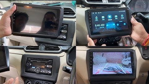 New Dzire Android Stereo Installation | 9 inch Player with Camera | TS10 Pro