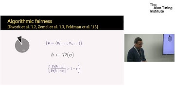 Fairness and robustness in machine learning – a formal methods perspective - Aditya Nori, Microsoft