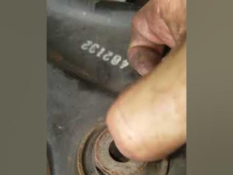 What a bad control arm bushing looks like - YouTube
