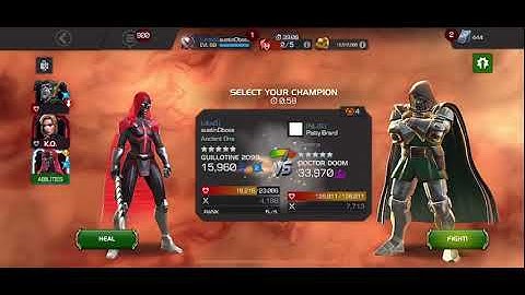 War Nodes 51 & 54 Doom/Killmonger - Boss Circle