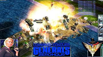 USA Super Weapon | 1vs5 Toxin | Command & Conquer Generals Zero Hour