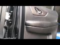 Как снять обшивку карту задней двери NISSAN ROGUE (2015)demontaz boszka drzwi tyl/door panel removal