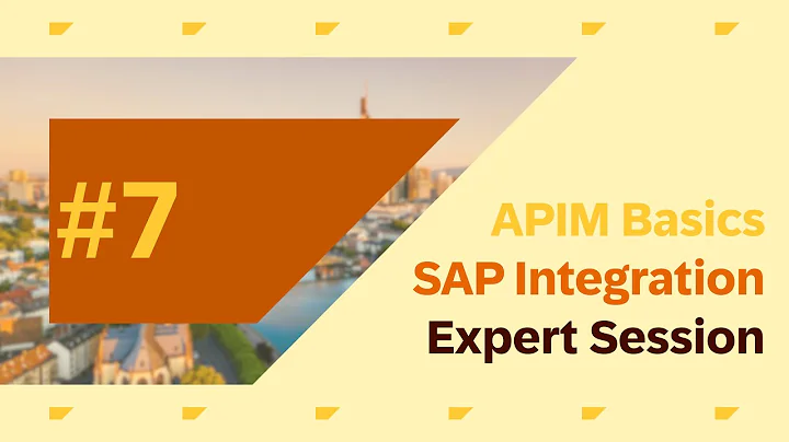 APIM Basics using SAP Integration Suite ( Manage and Control your Landscape via API's )