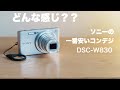 ソニーの一番安いコンデジ DSC-W830を久しぶりに使ってみた