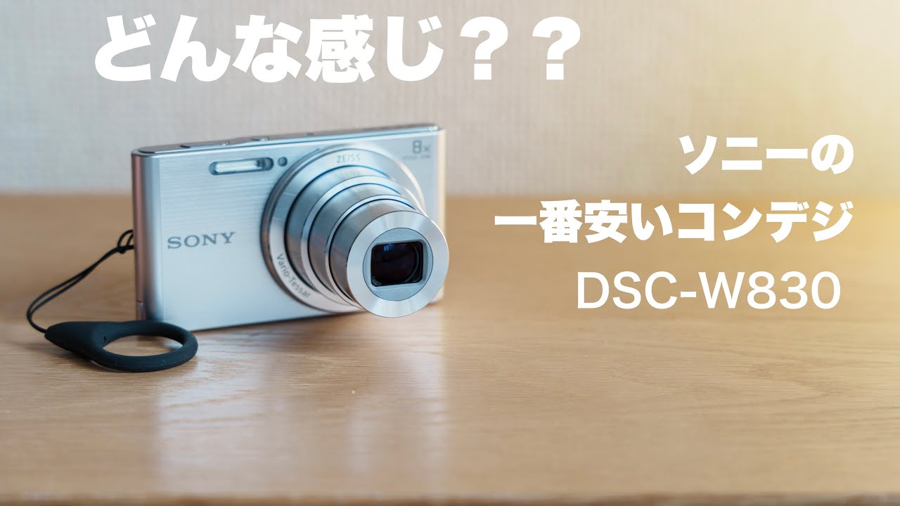 【美品】SONY WDSC-W830 デジタルカメラ