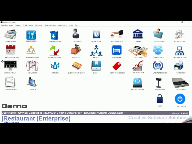 jRestaurant POS using micrsoft sql server