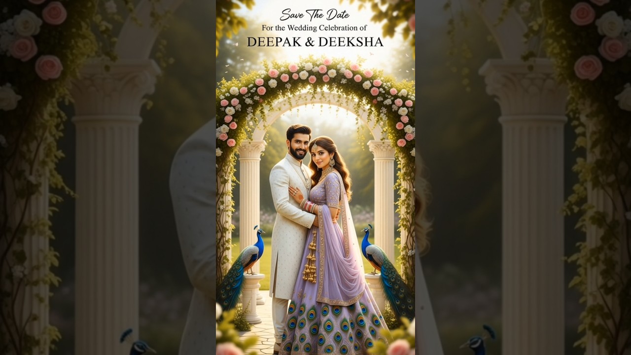 Trending WhatsApp Wedding Invitation |Shorts Invitation Design |Digital Wedding Invite | Star Live