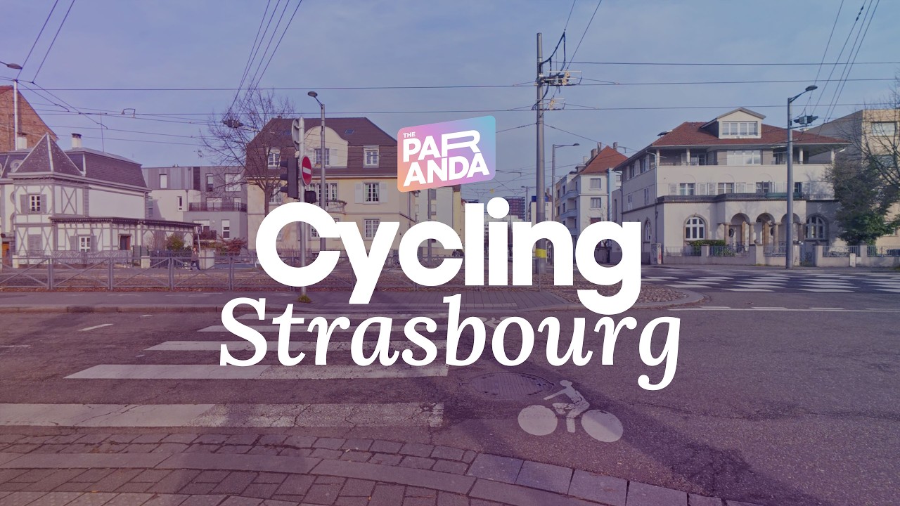 Biking Strasbourg 4K 60p