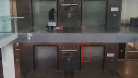 test on elevator video tracking use inertia weight PSO