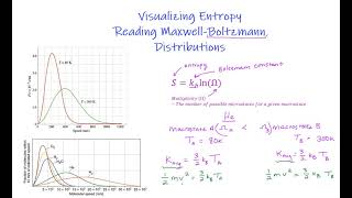 Visualizing Entropy: Reading Maxwell-Boltzmann Distributions