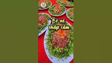 Bò né thập cẩm | Món ngon đãi tiệc ngon | Đặt Tiệc Naifood  #naifood #dattiectrongoi #monngon