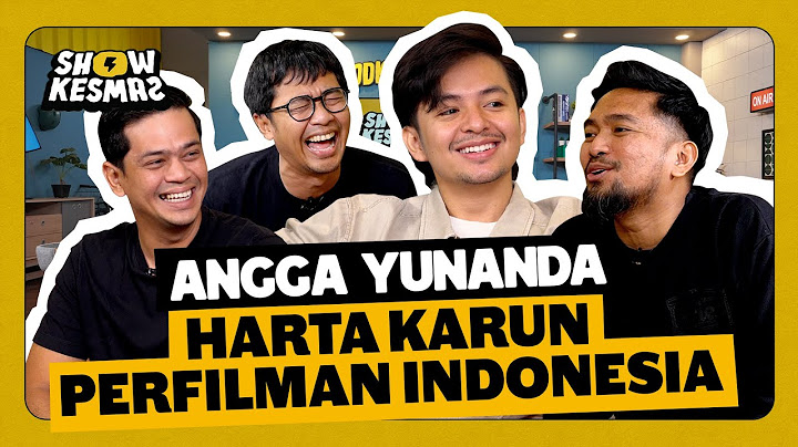 SHOWKESMAS - ANGGA YUNANDA AKTOR, ANGGA NGGOK TEMENNYA AKTOR