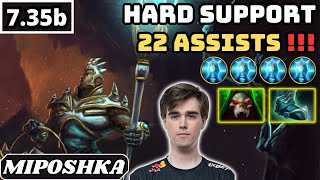 7.35b - CHEN Hard Support Gameplay From MIPOSHKA 22 ASSISTS - Dota 2 Full Match Gameplay