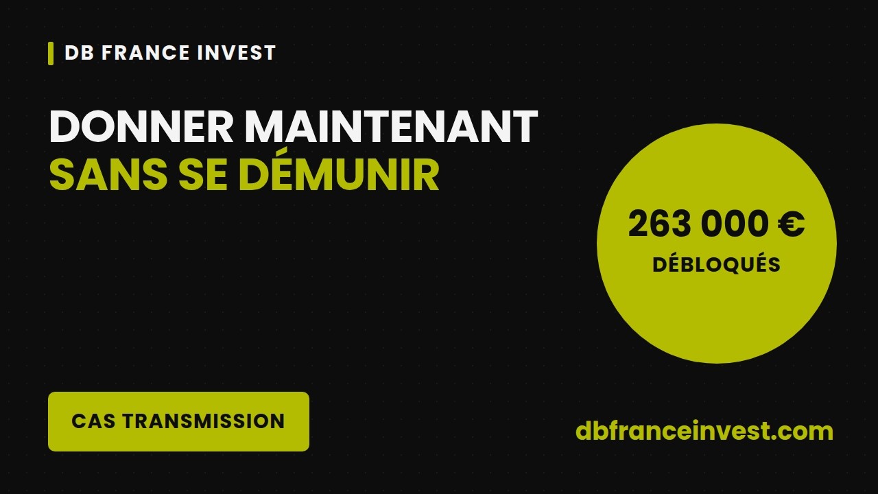 Donation : transmettre sans toucher à son épargne