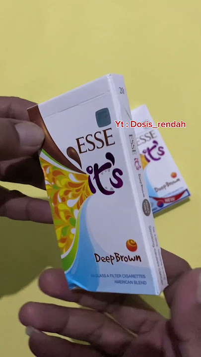Esse Deep Brown #esse #oris #mond #raison #indonesia  #marlboro