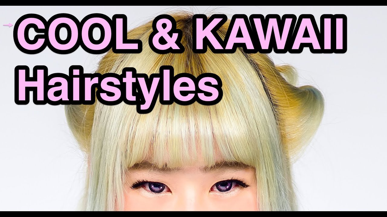 2 Cool Kawaii Hairstyles Tutorial By Japanese Fashionista Ene