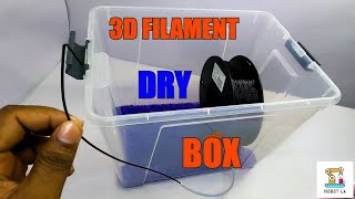 How To Make 3D Filament Enclosure | Filament Dry box | Low Cost & Easy To Make | 3D Printing |