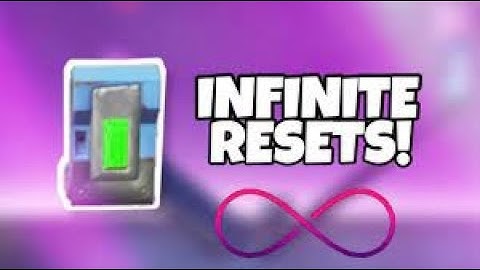 INFINITE BUILD RESET BUTTON TOTORIAL (EASY) IN LESS THAN 2 MINUTES