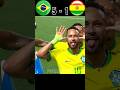 Brazil VS Bolivia 2026 World Cup Qualifier 5-1 Neymar 🔥 #youtube #shorts #football