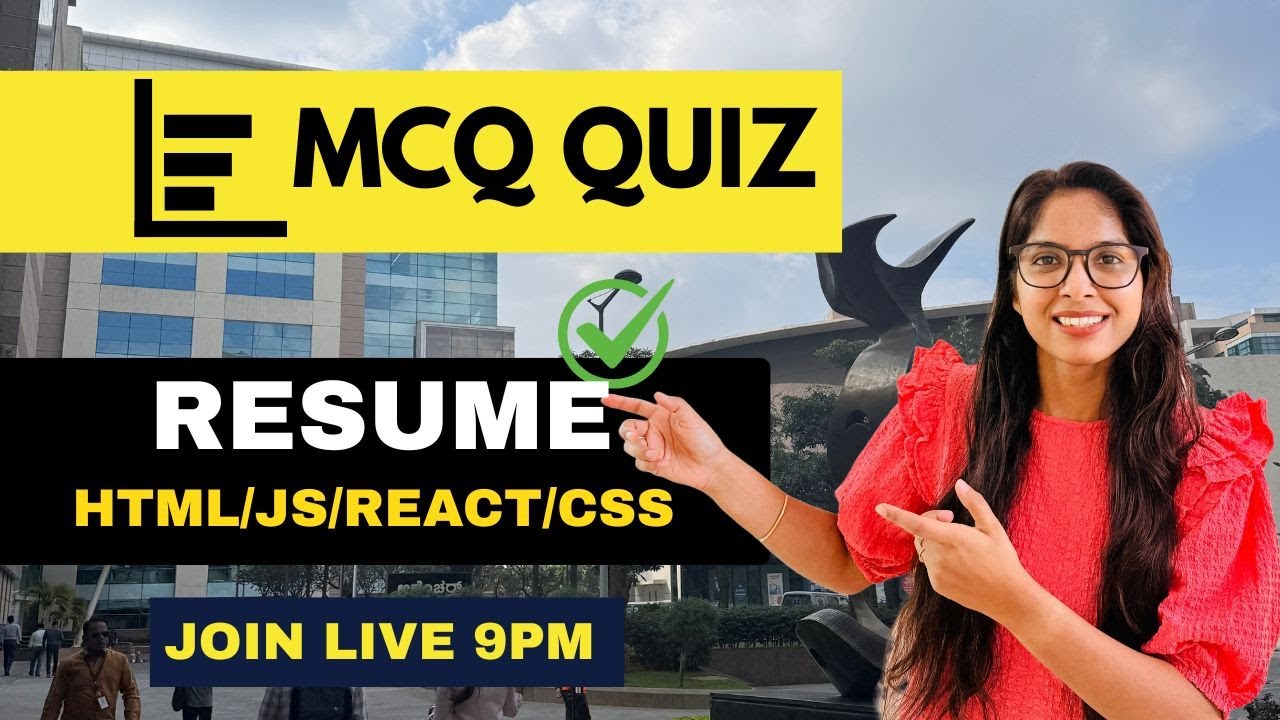 🔥 JS Output LIVE + Resume Review | Frontend Prep 2025